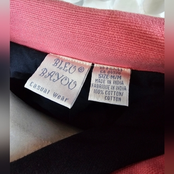 Vintage Bleo Bayou Pink Floral Embroidered Jacket - Size M - Picture 2 of 5